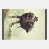 ヴィンテージパイレーツ、NC Wyethキャプテン・ビル・ボーンズ ラッピングペーパーシート (正面2)