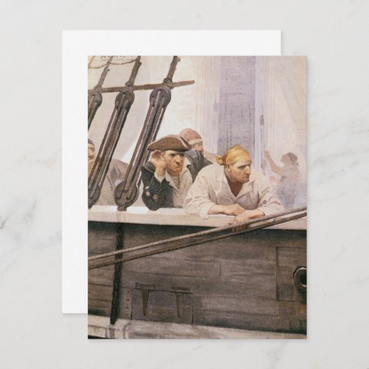 ヴィンテージパイレーツNCワイエスによる霧の中のブリグ契約 (正面/裏面)