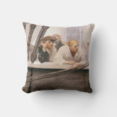 ヴィンテージパイレーツNCワイエスによる霧の中のブリグ契約 クッション (正面)