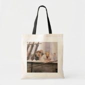 ヴィンテージパイレーツNCワイエスによる霧の中のブリグ契約 トートバッグ (正面)