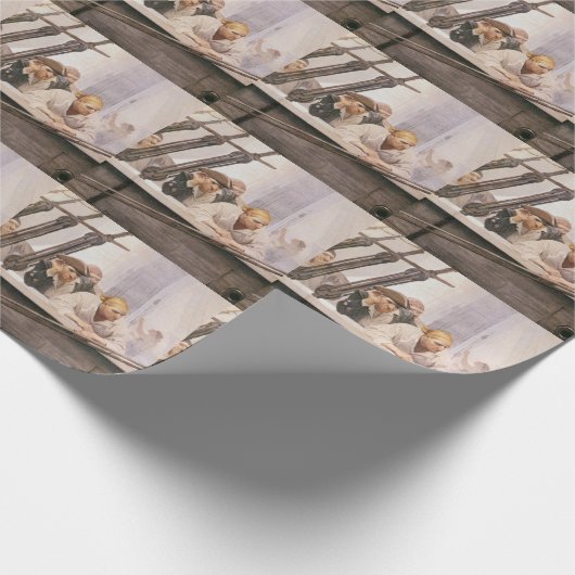 ヴィンテージパイレーツNCワイエスによる霧の中のブリグ契約 ラッピングペーパー (角)