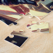 ヴィンテージパイロットピン留め ジグソーパズル (側面)