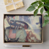 ヴィンテージパイロットピン留め 薄葉紙 (ギフト)