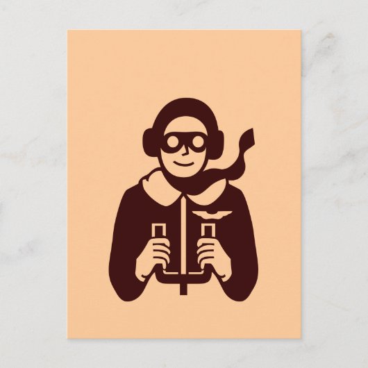 ヴィンテージパイロット – はがき (正面)