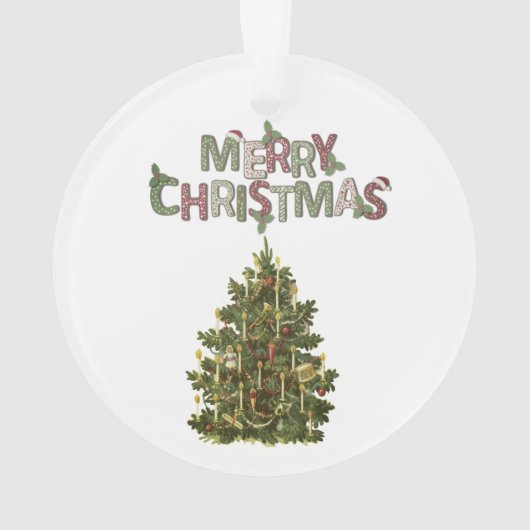 ヴィンテージパインツリーズ私たちの初めてのクリスマス オーナメント (裏面)