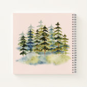 ヴィンテージパインフォレストレイクハウスゲストブック ノートブック (裏面)