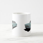 ヴィンテージパグ404クーペ2枚 – 20色 コーヒーマグカップ (中央)