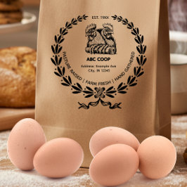 ヴィンテージパスチュール鶏の卵のカートンスタンプ ラバースタンプ