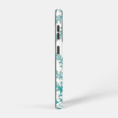 ヴィンテージパステルカラフルフローラデザイン SAMSUNG GALAXYケース (右側面)