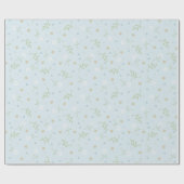 ヴィンテージパステルフローララッピング紙 ラッピングペーパー (フラット)