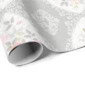 ヴィンテージパステルフローラ ラッピングペーパー (ロールコーナー)