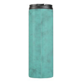 ヴィンテージパステル山脈はモノグラムを呼び出している タンブラー (裏面)