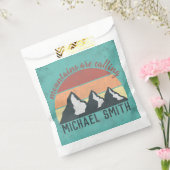 ヴィンテージパステル山脈はモノグラムを呼び出している フェイバーバッグ (封をした状態)