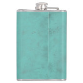 ヴィンテージパステル山脈はモノグラムを呼び出している フラスク (裏面)