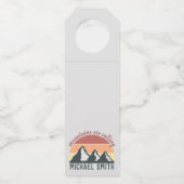 ヴィンテージパステル山脈はモノグラムグレーを呼び出している ボトルネックタグ (裏面)