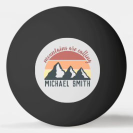 ヴィンテージパステル山脈はモノグラムグレーを呼び出している 卓球ボール