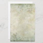 ヴィンテージパステル結婚フローラ 便箋 (正面/裏面)