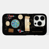 ヴィンテージパソバーセダーコーシェペサック Case-Mate iPhoneケース (裏面 (横))