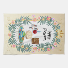 ヴィンテージパソバーセダーコーシェールペサック装飾品 キッチンタオル