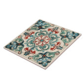 ヴィンテージパタイタリアン地中海のーン タイル (側面)