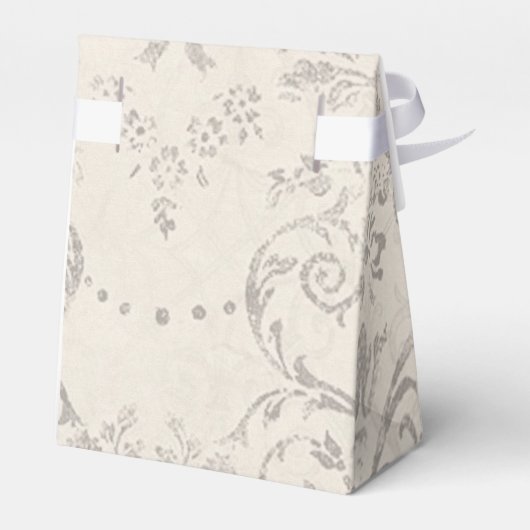 ヴィンテージパターングラマーエレガントシック党の好意 フェイバーボックス (裏面サイド)