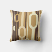 ヴィンテージパターンレトロの枕 クッション (裏面)