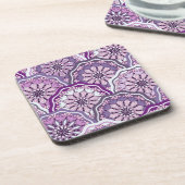 ヴィンテージパターン コースター (左側)