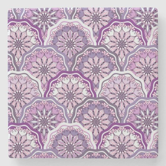 ヴィンテージパターン ストーンコースター (正面)