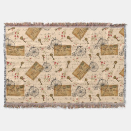 ヴィンテージパターン スローブランケット