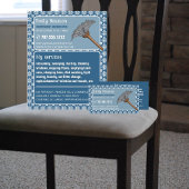 ヴィンテージパターン&ダスター、家政婦、メイド 名刺