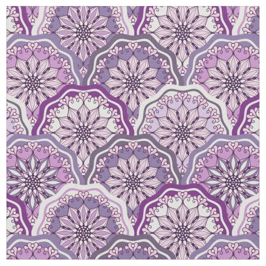 ヴィンテージパターン ファブリック (クローズアップ)