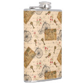 ヴィンテージパターン フラスク (右)