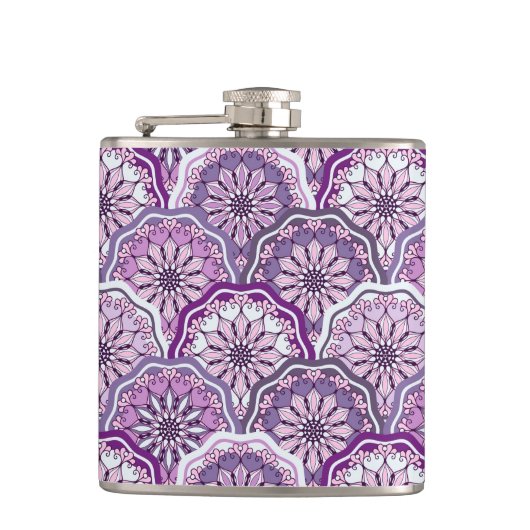 ヴィンテージパターン フラスク (正面)