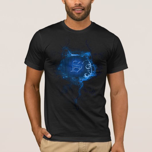 ヴィンテージパターン(モノグラムS) Tシャツ (正面)