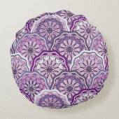 ヴィンテージパターン ラウンドクッション (裏面)