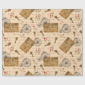 ヴィンテージパターン ラッピングペーパー (フラット)