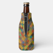 ヴィンテージパターン。幾何学模様 ボトルクーラー (ボトル裏面)
