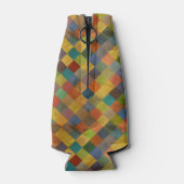 ヴィンテージパターン。幾何学模様 ボトルクーラー (裏面)