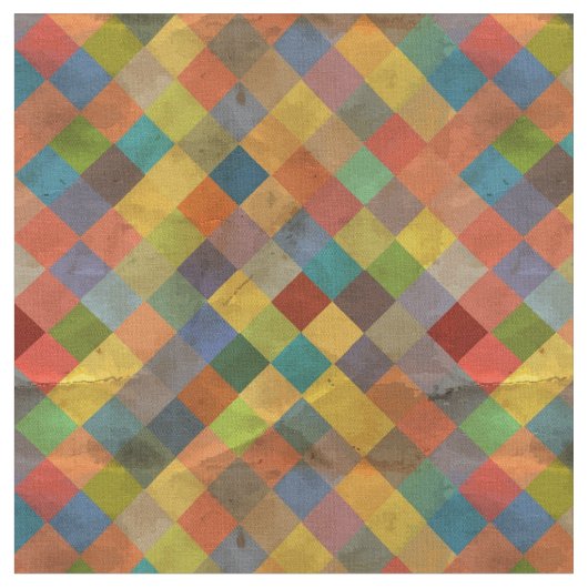 ヴィンテージパターン。 幾何学的 ファブリック (クローズアップ)