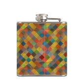 ヴィンテージパターン。 幾何学的 フラスク (裏面)