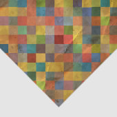 ヴィンテージパターン。 幾何学的 薄葉紙 (詳細)