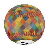 ヴィンテージパターン。[幾何]: 野球ボール (裏面)