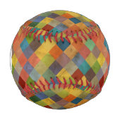 ヴィンテージパターン。[幾何]: 野球ボール (正面)