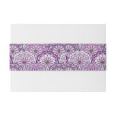 ヴィンテージパターン 招待状ベリーバンド (裏面例)