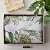 ヴィンテージパッションフラワーつる植物 薄葉紙 (ギフト)