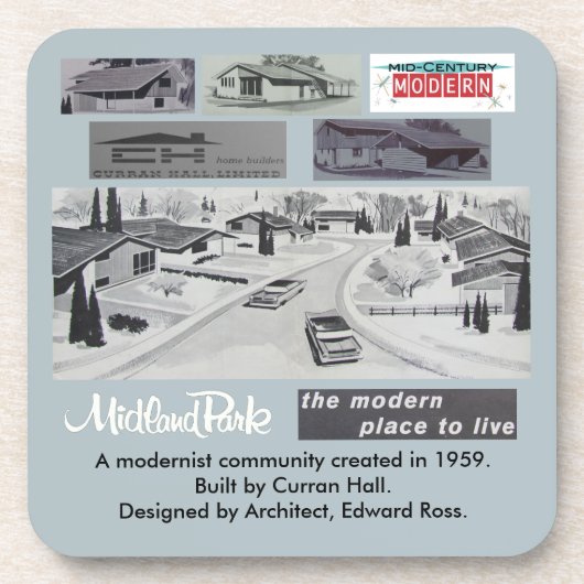 ヴィンテージパッチコースター(6パック) コースター (正面)