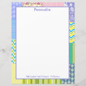 ヴィンテージパッチワークキルトパターン裁縫のパーソナライズ (正面)