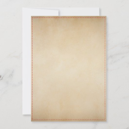 ヴィンテージパッチワークキルトメリークリスマス シーズンカード (裏面)