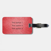 ヴィンテージパッチワークキルト荷物タグ ラゲッジタグ (裏面横)