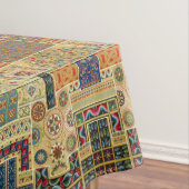 ヴィンテージパッチワークパターン食器 テーブルクロス (インサイチュ)